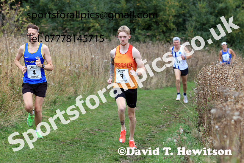 Senior Mens Relay, 2025 Farringdon Cross Country Relays, Sunderland. Photo: David T. Hewitson/Sports for All Pics